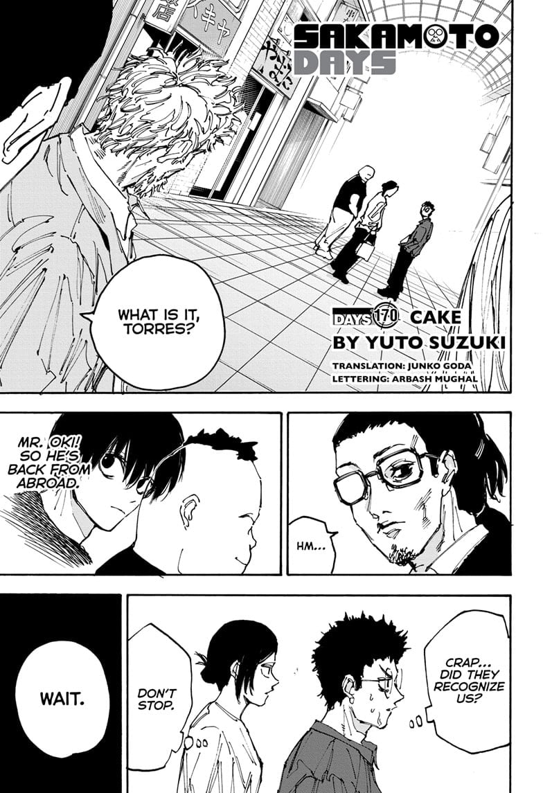 Sakamoto Days Chapter 170 1